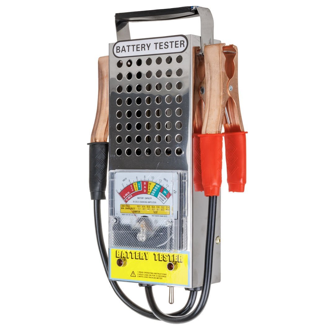 POWERMASTER PM-15916 6 VOLT - 12 VOLT - 100 AMPER ANALOG BATARYA AKÜ ÖLÇÜ TEST ALETİ