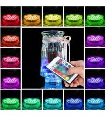 SU ALTI KUMANDALI RGB NARGİLE Akvaryum Havuz Gece Lambası Dekor LED IŞIĞI