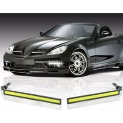 Lamba Cob Led 2 Adet Beyaz Tp Gündüz Farı Ledi 14 x 1,5 cm