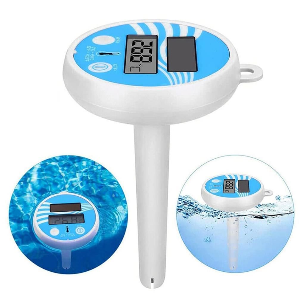 Termometre Yüzme Havuzu İçi̇n Su Geçi̇rmez Yüzen Di̇ji̇tal