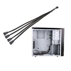 4 Pin Fan Çoklayıcı Y PWM Çoklayıcı Splitter Kablosu 4 Port