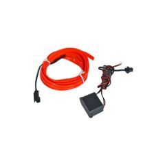 CARUB Araç İçi Torpido Ledi 12v İp Neon Kırmızı 2MT
