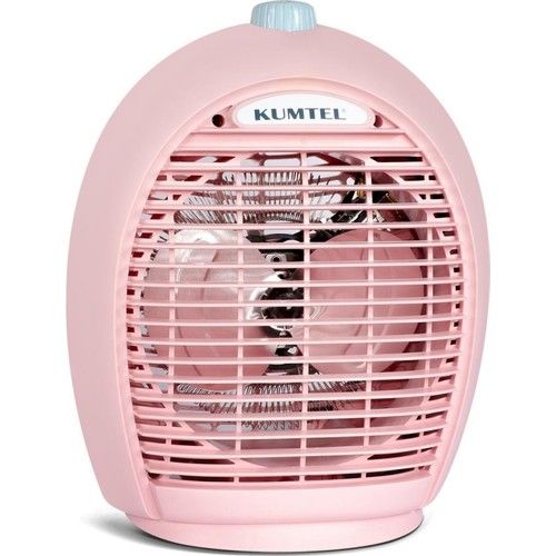Kumtel Lx-6331 Fanlı Isıtıcı Pembe Elektrikli Soba