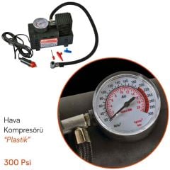 Carub 300 Psi Siyah Hava Kompresörü 12V BR2491102