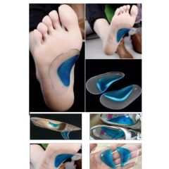Silikon Ayak Tabanlık İçe Basma Önleyici MAVİ