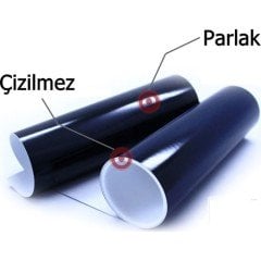 Parlak Siyah Kaplama Folyosu 122 cm x 1 Metre