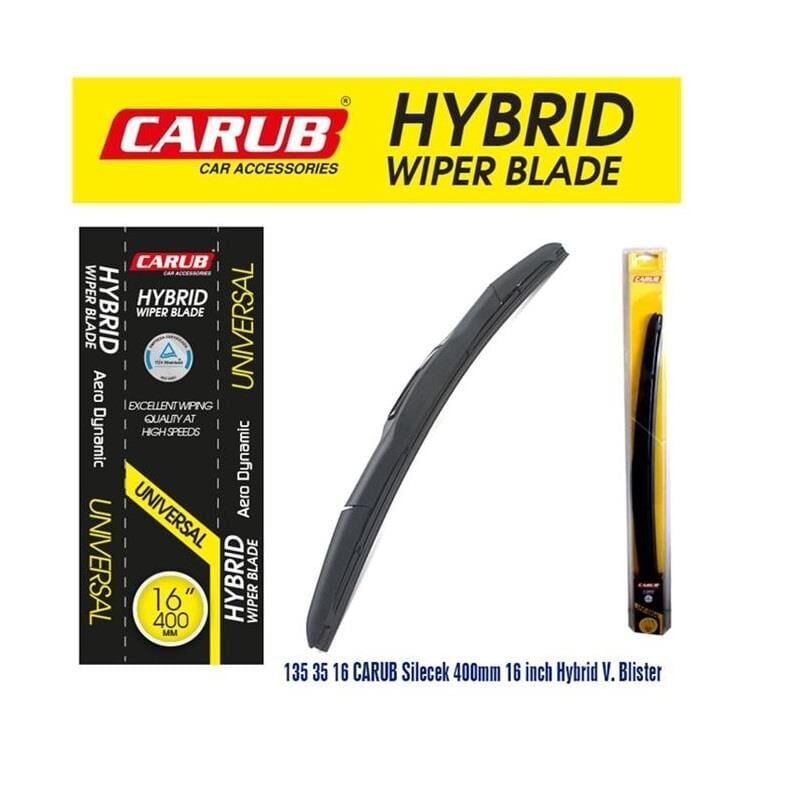 CARUB Silecek 400 mm 16 inch Hybrid V. Blister