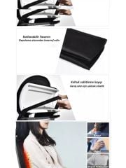 Taşınabilir Isıtmalı Oto Koltuk Masaj Minderi – 8 Programlı Titreşimli Masaj Aleti