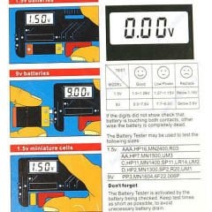 Dijital Pil Ölçüm ve Test Cihazı
