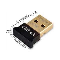 Mini 4.0 USB Bluetooth Dongle Adaptör Alıcı Verici