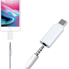 USB Type-C Male to 3.5 mm Female Stereo Audio Adapter