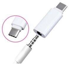 USB Type-C Male to 3.5 mm Female Stereo Audio Adapter