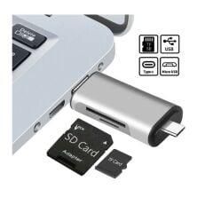 Type C Usb Kart Okuyucu Micro Sd Card Reader Çevirici Dönüştürücü Adaptör