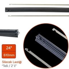 Carub Telli 24 İnç / 610 Mm Silecek Lastiği Br1351161