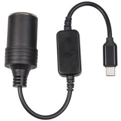 Type-c 5 Volt To 12 Volt Çakmak Fi̇ş Çevi̇ri̇ci̇