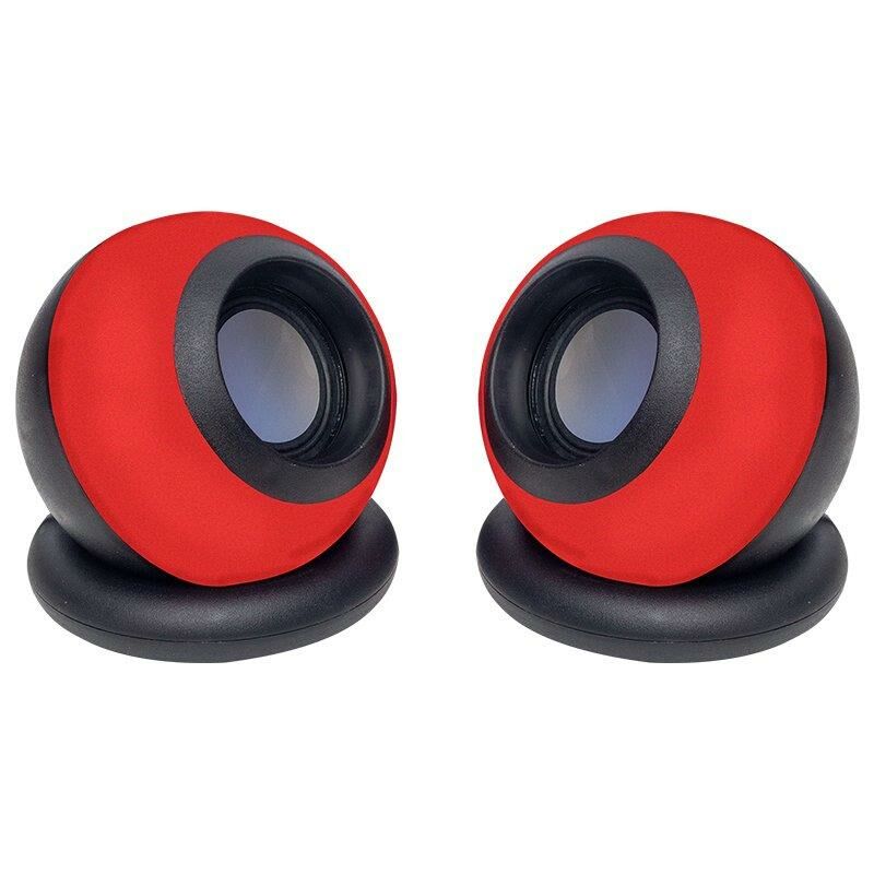 1+1 Usb Mi̇ni̇ Oval Hoparlör - Speaker (2*3 Watt - 4 Ohm)