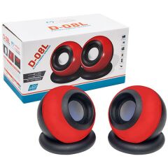 1+1 Usb Mi̇ni̇ Oval Hoparlör - Speaker (2*3 Watt - 4 Ohm)