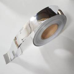 Krom Nikelaj Bant Yapışkanlı Araç Çıta Direk Kaplama Folyosu 3 cm x 5 Metre