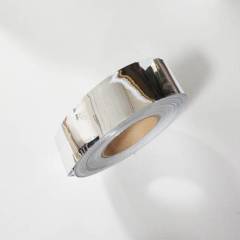 Krom Nikelaj Bant Yapışkanlı Araç Çıta Direk Kaplama Folyosu 3 cm x 5 Metre