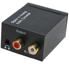 5057 Dijital To Analog 3.5mm Optik Ses Tos Çevirici Dönüştürücü Adaptör