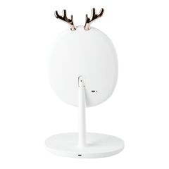 WIRELESS ŞARJ ÖZELLİKLİ LEDLİ MAKYAJ AYNASI