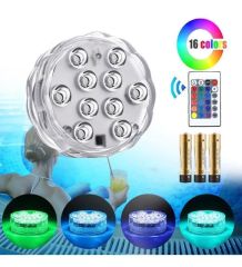 SU ALTI KUMANDALI RGB NARGİLE Akvaryum Havuz Gece Lambası Dekor LED IŞIĞI