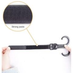 Bisiklet Ve Bebek Arabası 2 Kancalı Cırtlı Askı 2 SET