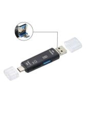 Micro USB -Type c - Usb Telefon Adaptörü Micro SD/SD Kart/USB Okuyucu Dönüştürücü