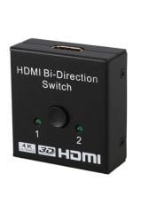 2 Port Çift Yönlü Hdmi Switch Splitter Ekran Monitör Çoklayıcı Çoğaltıcı