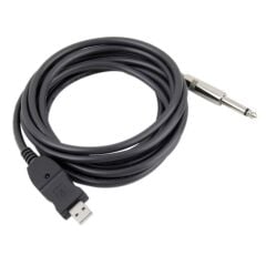 4844 6.3Mmu Jack To Çevirici Usb Gitar Guitar Adaptör Kablosu