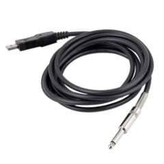 4844 6.3Mmu Jack To Çevirici Usb Gitar Guitar Adaptör Kablosu