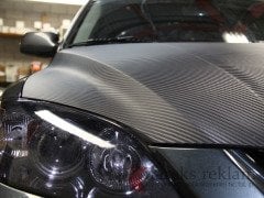 Siyah Karbon Kaplama Folyosu