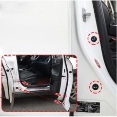 Araba Kapı Ses ve Darbe Emici Pad 10 Adet Siyah