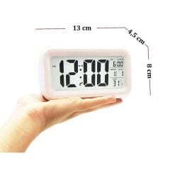 4'ü 1 Arada Dijital Masa Saati (Saat, Takvim, Termometre, Alarm)