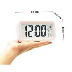 4'ü 1 Arada Dijital Masa Saati (Saat, Takvim, Termometre, Alarm)