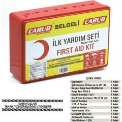 İlk Yardım Seti-Lüx Belgeli Plastik Kutu Ambalaj