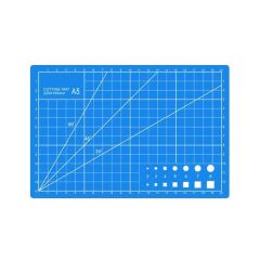 A5 Boy Mavi Kesme Matı (22x15 cm) – Dayanıklı Kesim Altlığı