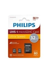 FM32MP45D/00 32GB Class10 UHS-I U1 TF Adaptörlü Micro SDHC Hafıza Kartı (2'li Paket)