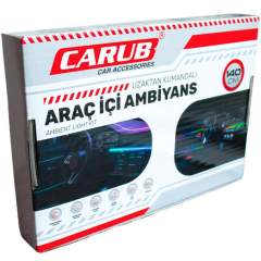 WiFi Kontrollü Araç İçi Ambiyans LED 140 cm – RGB Şerit Atmosfer Aydınlatma Seti