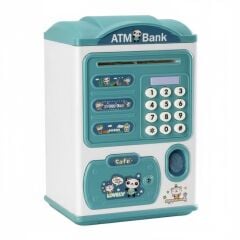 Dijital Şifreli Kasa Kumbara Mini Atm Parmak İzi Görünüm