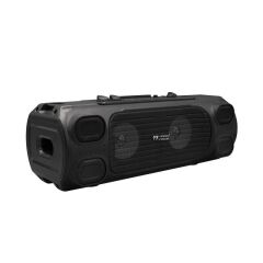 Vhf El Mi̇k USB+sd+bt+UK 40 Watt Işikli Şarjli Seyyar Anfi̇ hoparlör