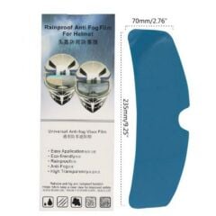 Motosiklet Kaskı İçin Yağmur Kaydırıcı Buhar Önleyici