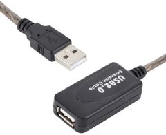 Aktif USB Dişi Erkek Uzatıcı Uzatma Ek Kablosu 20 Metre