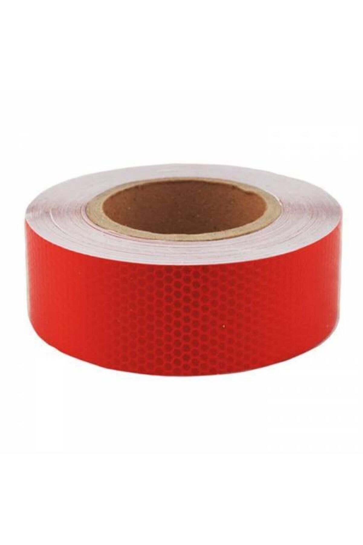 Petekli Desen Kırmızı Fosfor Şerit 5 cm