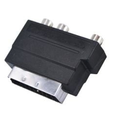 Scart To Rca Skart Tos Av Svideo Çevirici Dönüştürücü Adaptör