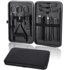 Paslanmaz Çeli̇k 18in1 Profesyonel Mani̇kür Tirnak Bakim Seti̇