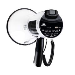 Westa WM-90UBT USB'li Bluetooth Şarjlı Mikrofonlu 100 Watt Megafon