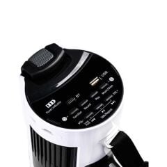 Westa WM-90UBT USB'li Bluetooth Şarjlı Mikrofonlu 100 Watt Megafon