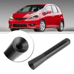 Uni̇versal Siyah Karbon Fi̇ber Oto Çubuk Radyo Anteni̇ 12 Cm