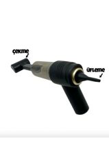 OTO ARAÇ İÇİ SÜPÜRGE 60W ŞARJLI KABLOSUZ LÜX ÜFLEME, ÇEKME VE HIZLI ŞARJ ÖZELLİKLİ